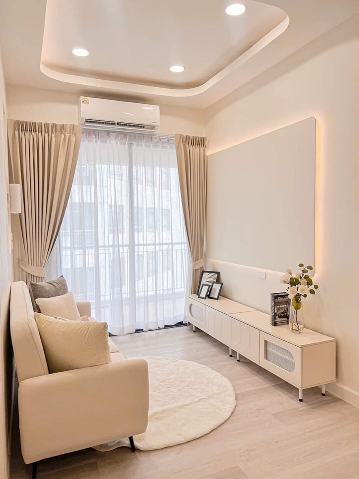 For SaleCondoRamkhamhaeng, Hua Mak : Easy installments of only 12,xxx*. Take it away! Beautiful room, ready to move in, only 3 minutes from MRT Sri Kritha.