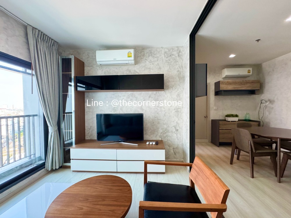 For RentCondoOnnut, Udomsuk : Condo for rent, ready to move in, Life Sukhumvit 48, beautiful room, good price, 1 Bedroom plus, size 40 sq m, good location, near BTS Phra Khanong