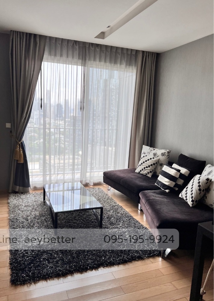 ให้เช่าคอนโดสุขุมวิท อโศก ทองหล่อ : For Rent Condo Siri at Sukhumvit area 58 sqm 1Br rent 35 k