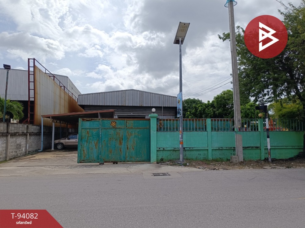 For SaleWarehouseSamut Prakan,Samrong : Warehouse for sale with office, Soi Thai Land, area 1 rai, Bang Phli, Samut Prakan