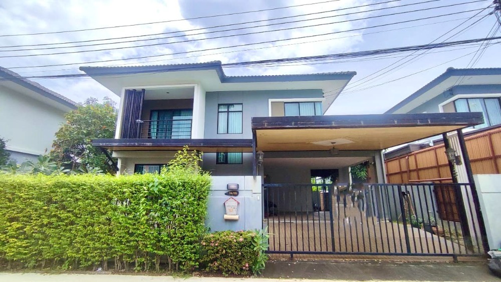 For RentHouseSamut Prakan,Samrong : For rent: Delight Village, Bangna-Srinakarin, quiet village