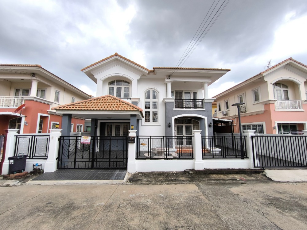 For SaleHousePathum Thani,Rangsit, Thammasat : Single house for sale, Phasorn Village 12, Khlong 3