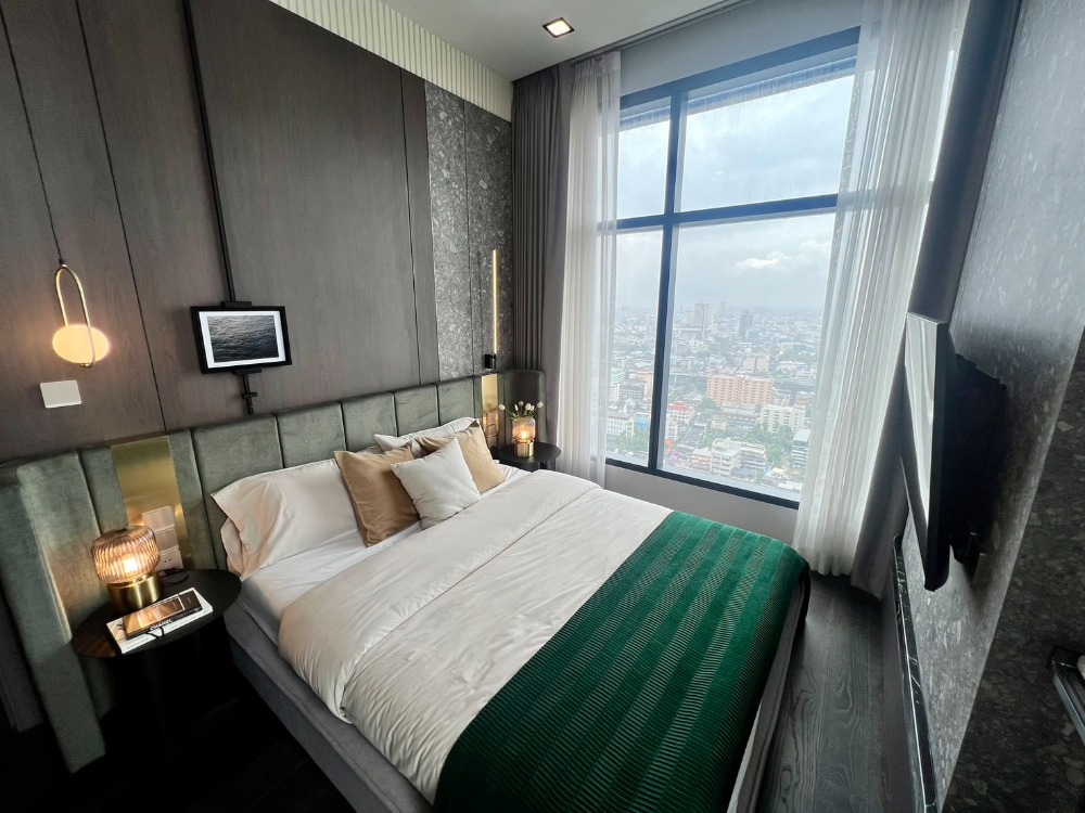 For SaleCondoRatchathewi,Phayathai : ✨High floor room, beautiful view, best price, Pet Friendly✨Conner Ratchathewi (1 bedroom, 35 sq m.) only 9.9 MB!! Tel.0922635410 (Earth)