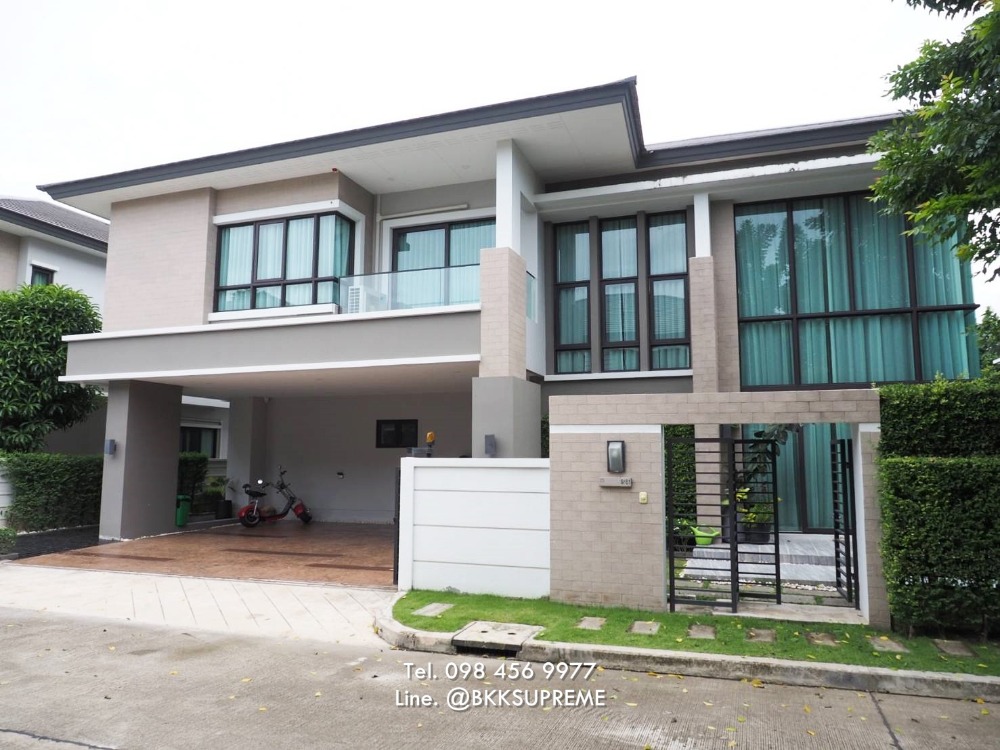 For SaleHousePinklao, Charansanitwong : (For sale) ** Luxury house, The City Pinklao-Barom (The City Pinklao-Barom), well decorated, fully furnished **