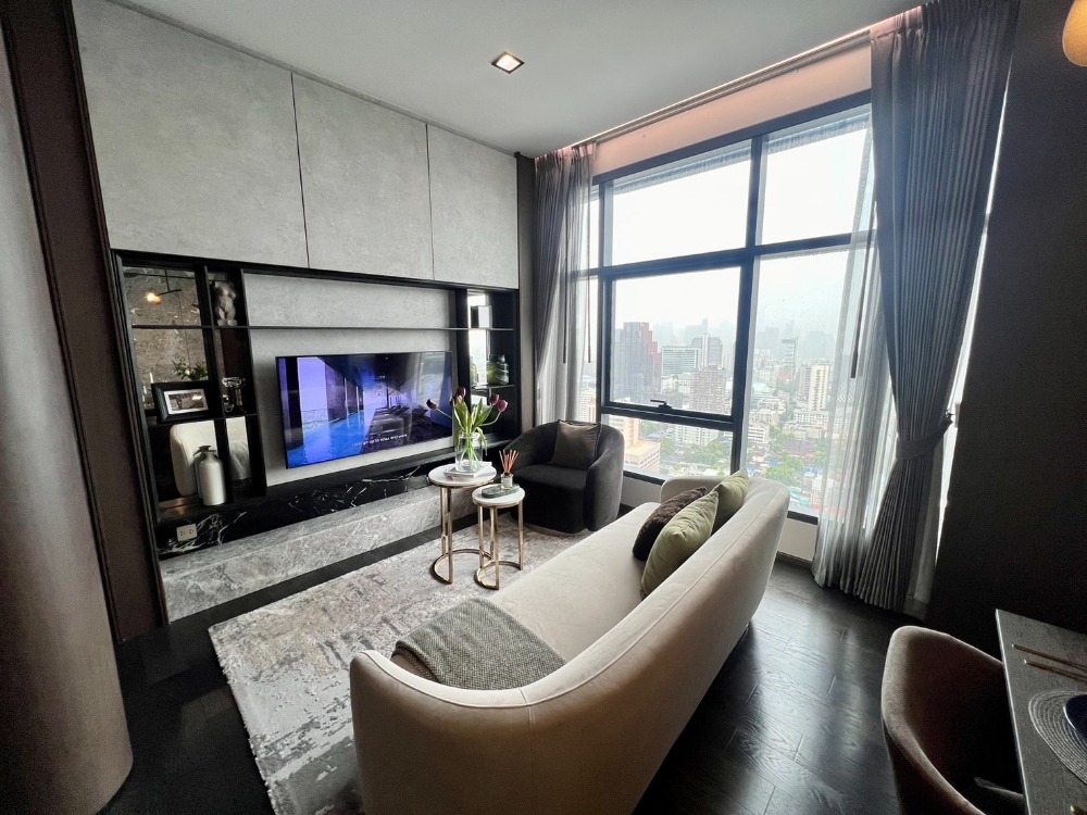 For SaleCondoRatchathewi,Phayathai : ✨For sale 2 bedrooms, high floor, beautiful view, Pet Friendly, best price✨Conner Ratchathewi (2 bedrooms, 73 sq m. only 20 MB!! Tel.0922635410 (Earth)