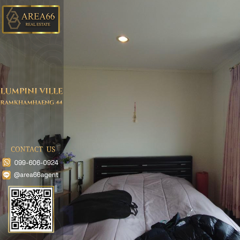 For SaleCondoRamkhamhaeng, Hua Mak : 🔥 For sale, Lumpini Ville Condo, Ramkhamhaeng 44