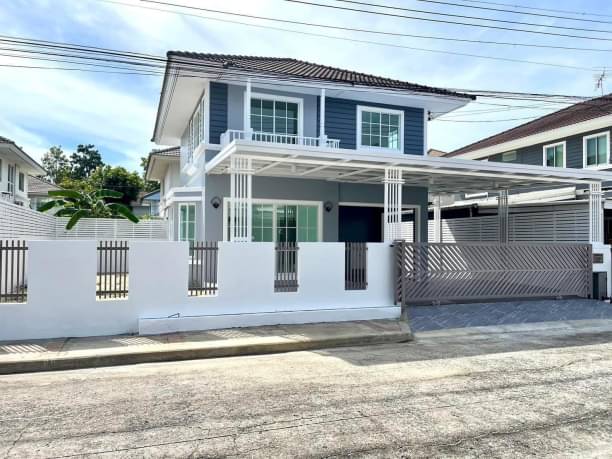 For SaleHousePathum Thani,Rangsit, Thammasat : Very cheap for sale * Single house / Village Pruksa Lada 1 Khlong Si, free of all expenses