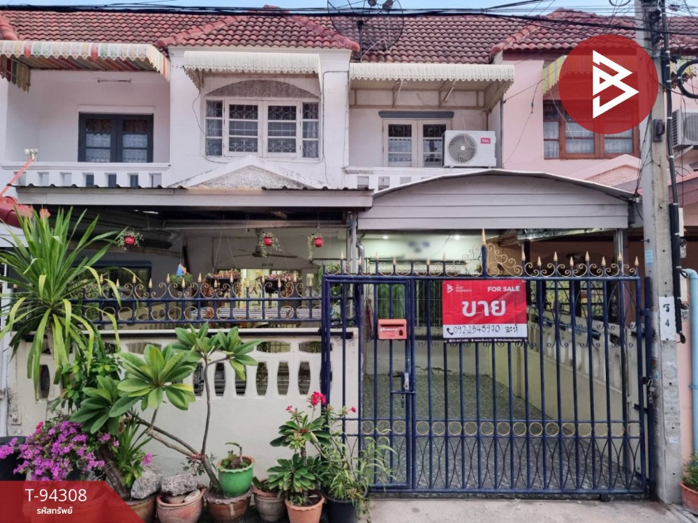 For SaleTownhouseRathburana, Suksawat : Townhouse for sale, Wisesuk Nakhon Village, Pracha Uthit 79, Thung Khru, Bangkok