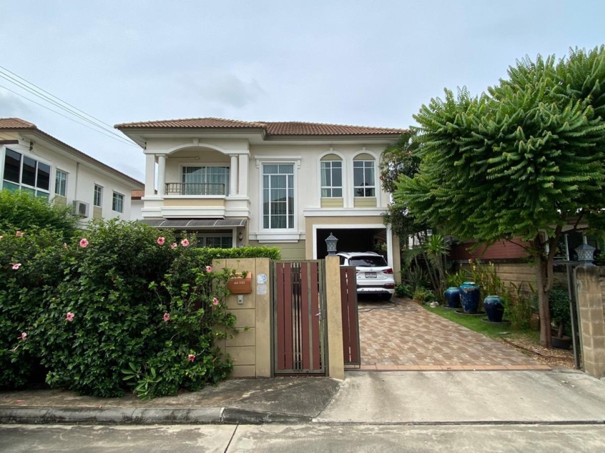 For SaleHouseLadkrabang, Suwannaphum Airport : Single House Passorn Prestige On-Nut for SALE🌳📌