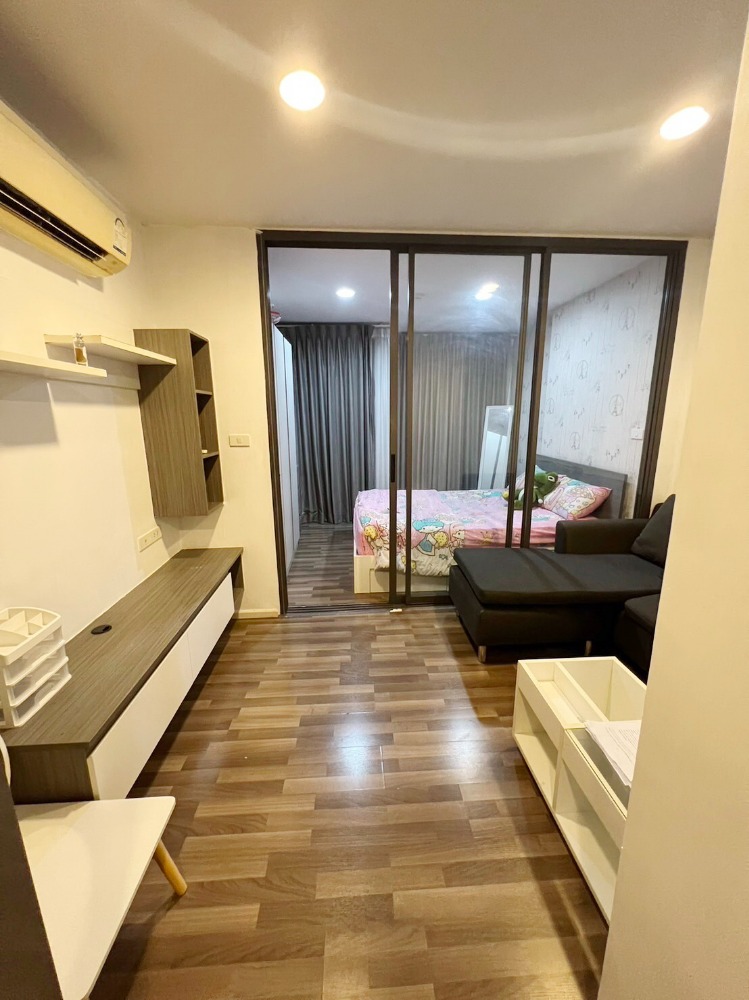 For RentCondoRamkhamhaeng, Hua Mak : LVR146 Condo for rent, Living Nest Ramkhamhaeng, 8th floor, 24.5 sq m., fully furnished, 1 bedroom, 1 bathroom, 7,500 baht, 064-959-8900