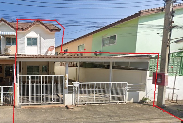 For SaleTownhouseRattanathibet, Sanambinna : PurePlace Ratchaphruek 2km. Newly renovated! Selling a very large house, 40.5 sq.w. BangBuaThong MRT