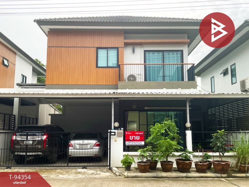 For SaleHouseMahachai Samut Sakhon : Single house for sale, The Park 2 Village, Rama 2-Bang Krachao (The Park 2), Samut Sakhon