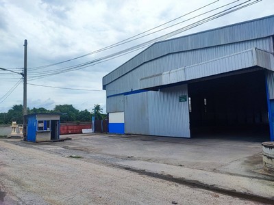 For RentWarehouseSriracha Laem Chabang Ban Bueng : RK537 Warehouse for rent, Laem Chabang-Sri Racha, 2,000 sq m, 2 offices, 3 bathrooms, near Laem Chabang Port