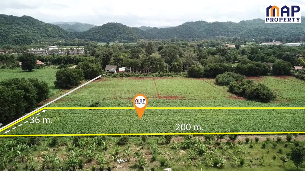 For SaleLandPak Chong KhaoYai : Land for sale, 4 rai, 2 ngan, 12.4 square wa, Tambon Mu Si, Pak Chong District, Nakhon Ratchasima Province