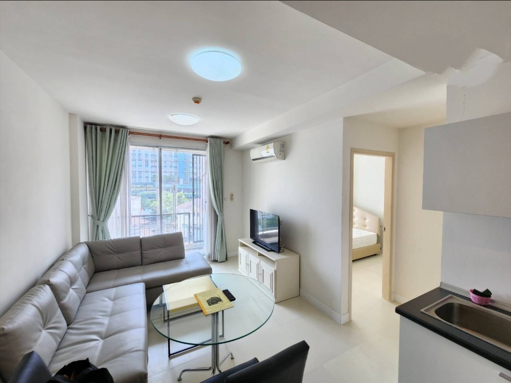 For SaleCondoKasetsart, Ratchayothin : Condo for sale, The Ville Kasetsart, 1 bedroom, 1 bathroom, 37.08 sq m, 6th floor, with 1 car parking space, fully furnished, ready to move in