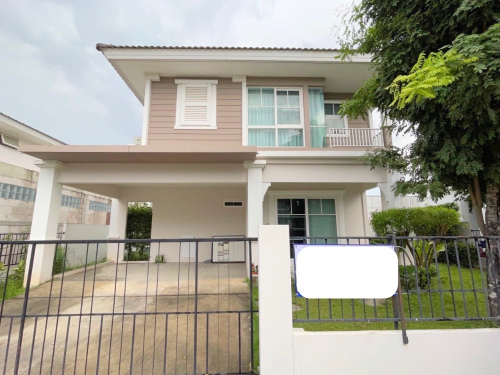 For SaleHouseAyutthaya : Selling a 2-storey single house, Village Villaggio Ayutthaya (Villaggio), Ban Krot, near Big C Ayutthaya.