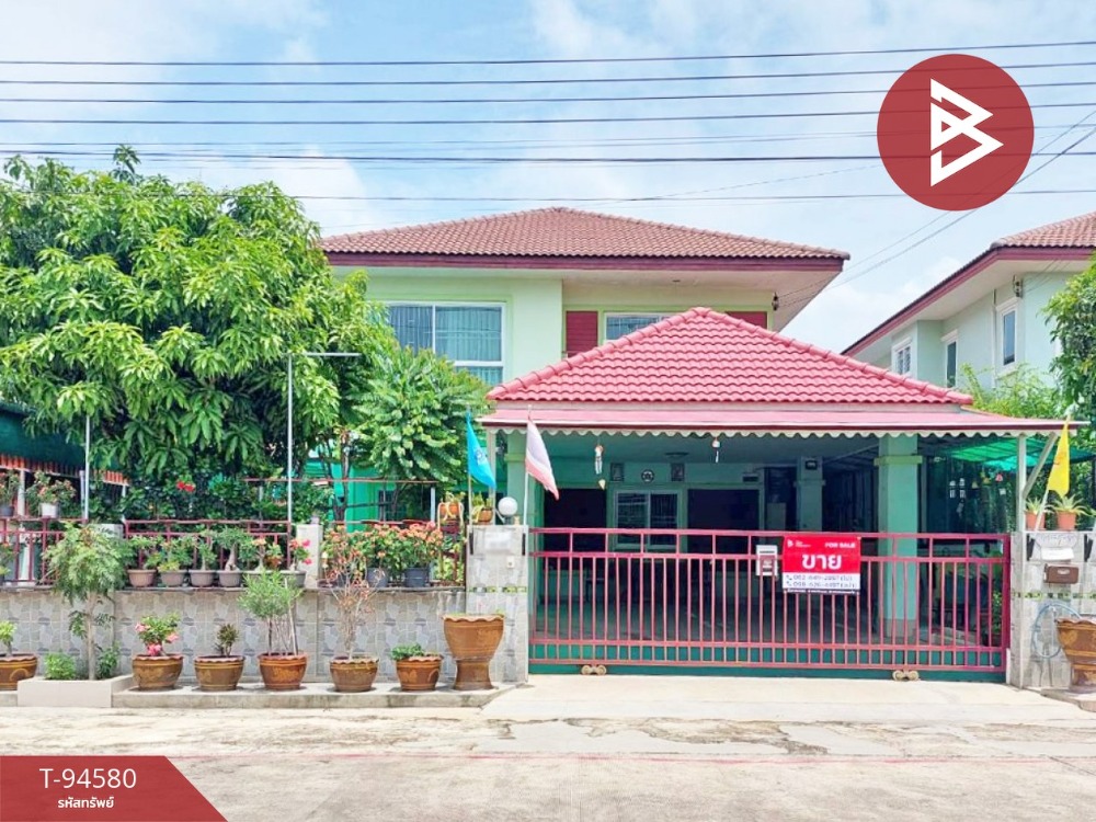 For SaleHouseMin Buri, Romklao : Single house for sale, Nonthawi Grand Village 6, Nong Chok, Bangkok