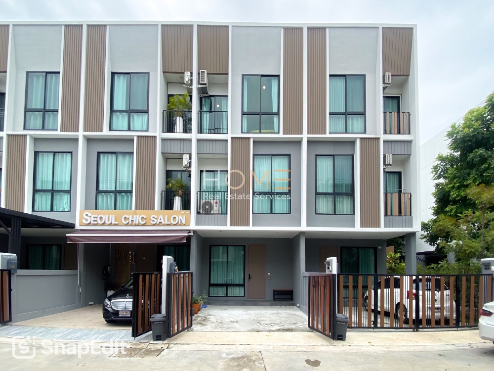 For SaleTownhouseVipawadee, Don Mueang, Lak Si : Near the expressway 5 minutes, next to 2 main roads ✨ New Connex House Don Mueang / 3 bedrooms (SALE), Nue Connex House Don Mueang / 3 Bedrooms (SALE) FAH165