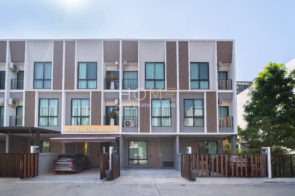 For SaleTownhouseVipawadee, Don Mueang, Lak Si : Near the expressway 5 minutes, next to 2 main roads ✨ New Connex House Don Mueang / 3 bedrooms (SALE), Nue Connex House Don Mueang / 3 Bedrooms (SALE) FAH165