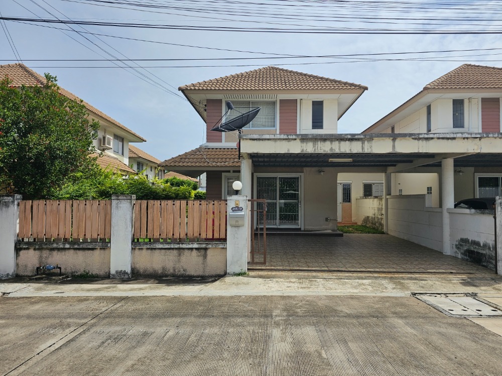 For SaleHouseSriracha Laem Chabang Ban Bueng : Urgent sale, single house, good price, Ban Suan Bang Phra Village, Sriracha, Chonburi