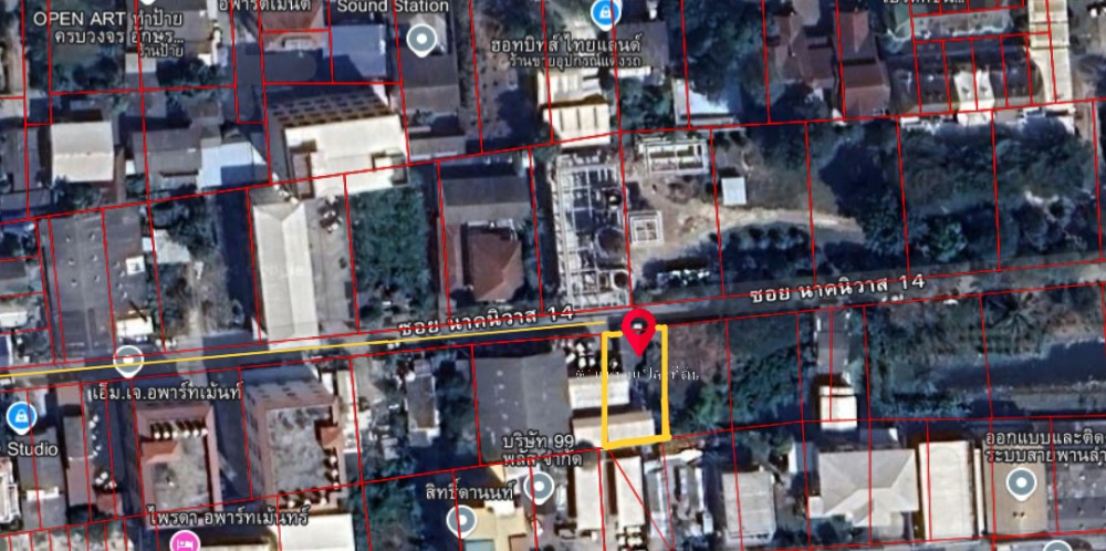 For SaleLandLadprao101, Happy Land, The Mall Bang Kapi : Land Ladprao 101 / 333 Square Wa (FOR SALE) RUK831