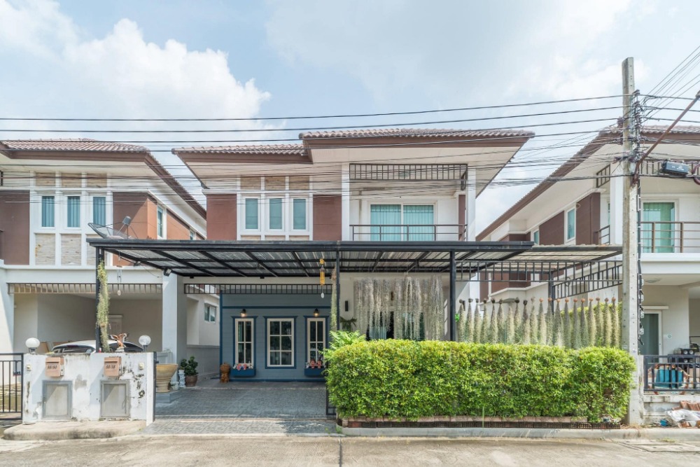 For SaleHouseNonthaburi, Bang Yai, Bangbuathong : 🏡2-storey twin house Termrak 5 (Ban Kluai-Bang Bua Thong)🏡