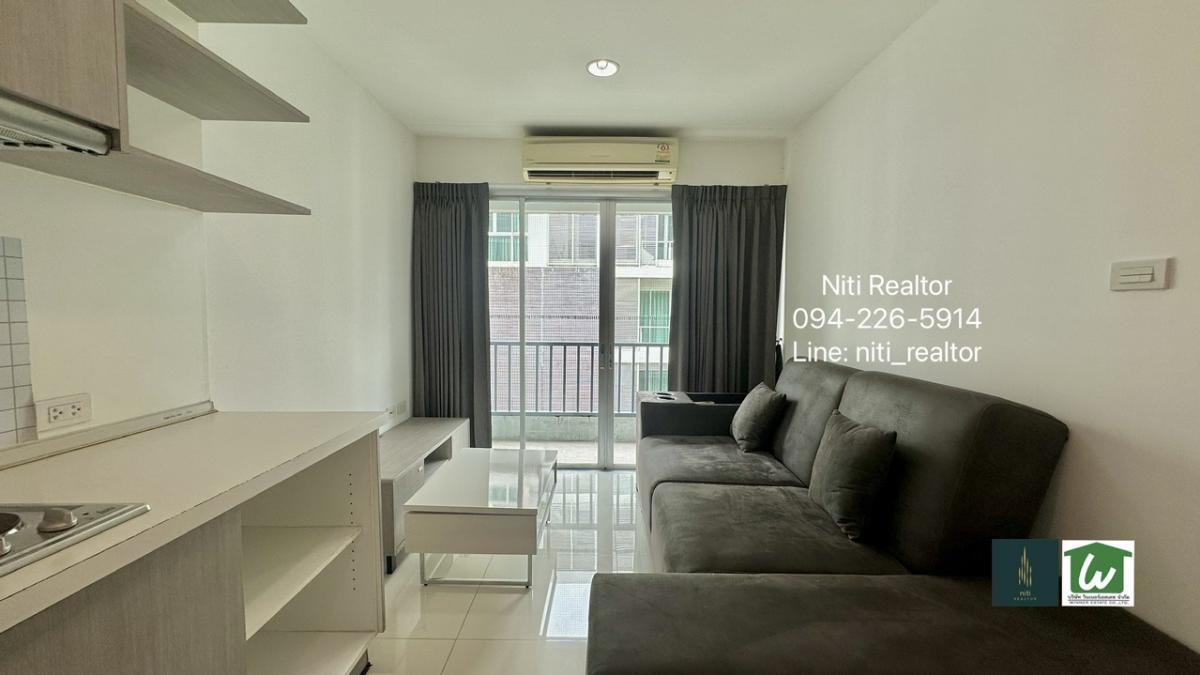 For SaleCondoOnnut, Udomsuk : Corner room, best price in the project, fully furnished, beautiful condition, never rented out, Whizdom @Punnawithi Station (Sukhumvit 64)