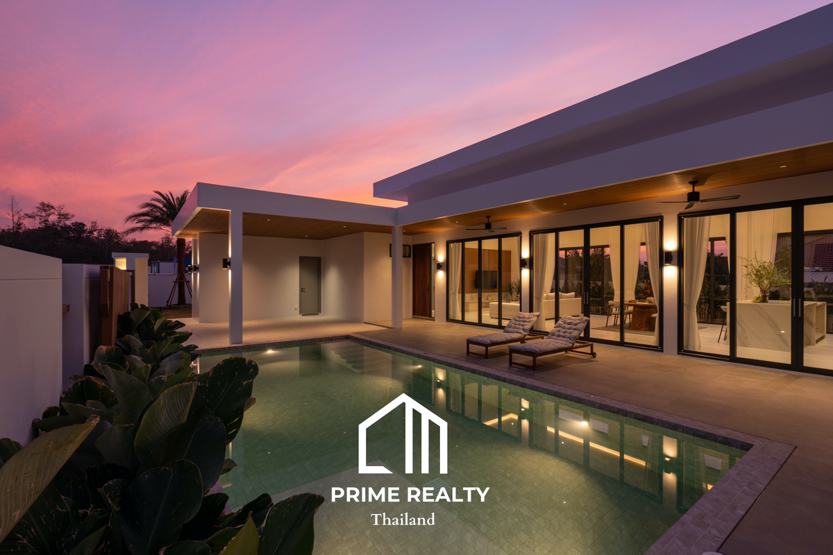 For SaleHouseHuahin, Prachuap Khiri Khan, Pran Buri : Beautiful house in Hua Hin with private swimming pool