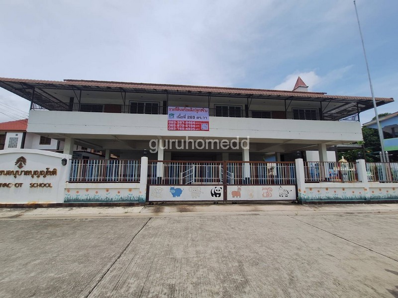 For SaleLandSriracha Laem Chabang Ban Bueng : Land for sale with buildings, Sriracha, Chonburi, area 269 sq m, good location, on the road, suitable for building a dormitory apartment - ghd000351