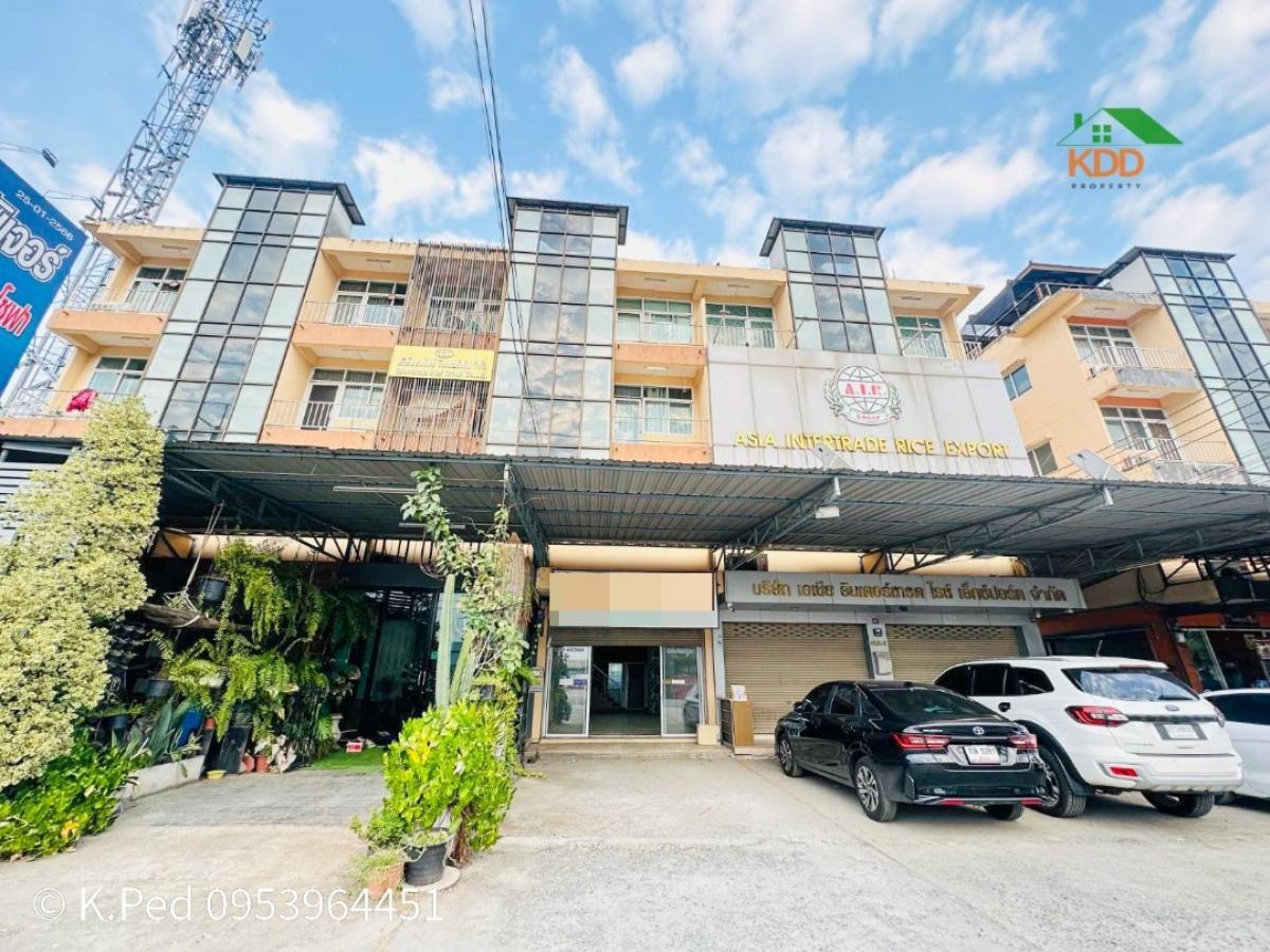 For SaleShophousePathum Thani,Rangsit, Thammasat : 🔥 #Urgent sale❗️Prime location building, Rangsit ❗️Special price, ready to use, 4 floors 🔥💰 #Promotion: 5,890,000 baht (negotiable price)