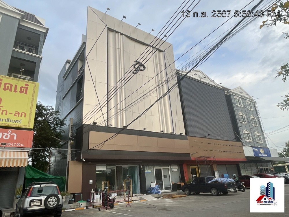 For RentRetailRama5, Ratchapruek, Bangkruai : Building for rent, suitable for a restaurant, on Ratchaphruek Road