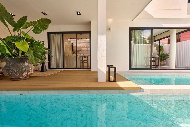 ขายบ้านเชียงใหม่ : พูลวิลล่า Pool villa เชียงใหม่ หางดง สันผักหวาน ใกล้โรงเรียนนานาชาติ 7 แห่ง จากสนามบิน 15 นาที ใกล้พระธาตุดอยคำ