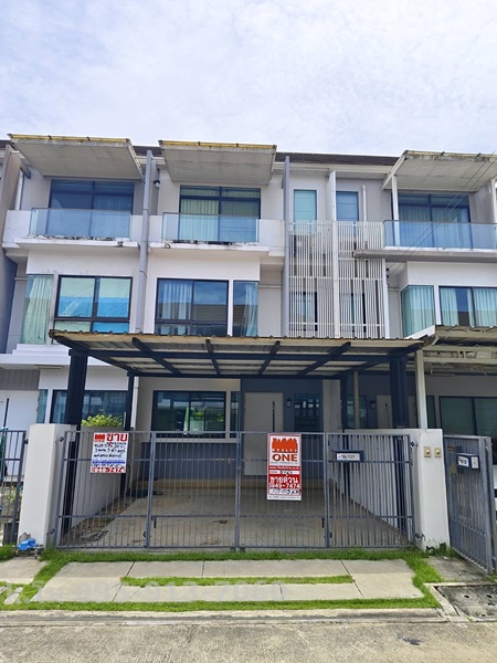 For SaleTownhouseNawamin, Ramindra : LIST. 6726 Townhouse for sale, 3 floors, The Terrace project, Soi Ram Intra 65, Tha Raeng, Bang Khen, Bangkok 10220