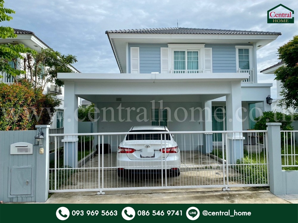 For SaleHousePhutthamonthon, Salaya : Single house, Villagio Pinklao - Salaya, cheapest price