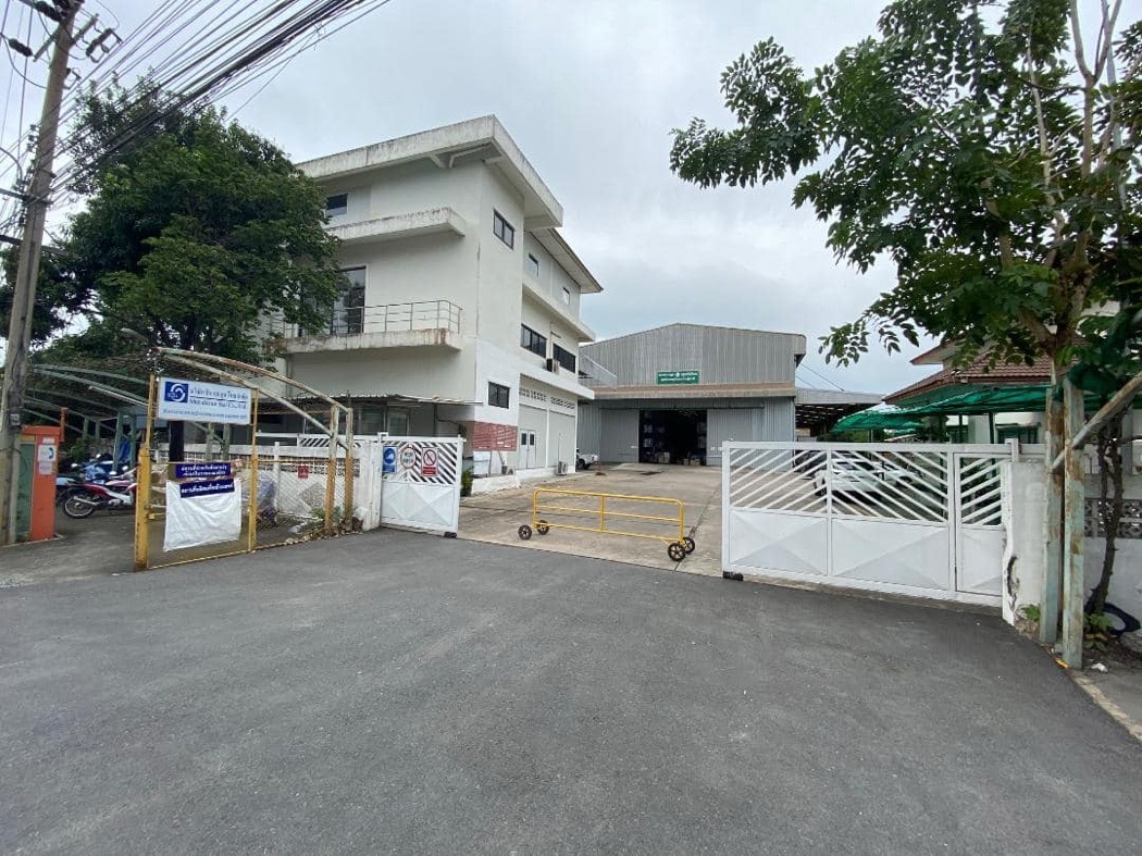 For SaleFactorySamut Prakan,Samrong : NTG376 Factory for sale with office building, purple area, with factory license 4, Bangna-Trad Road, Km. 23, Soi Wat Buaroy