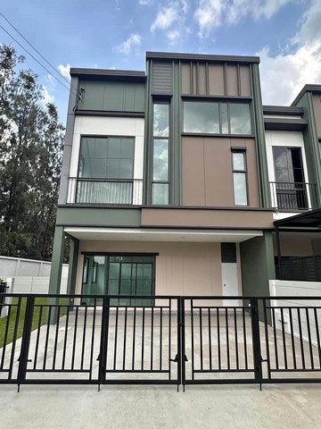 For RentTownhouseNawamin, Ramindra : RHT1895, corner house for rent, new house, never lived in, verve Sai Mai - Phahon Yothin, Soi Sai Mai 56, near Foodland 600 meters and Lotus Sai Mai