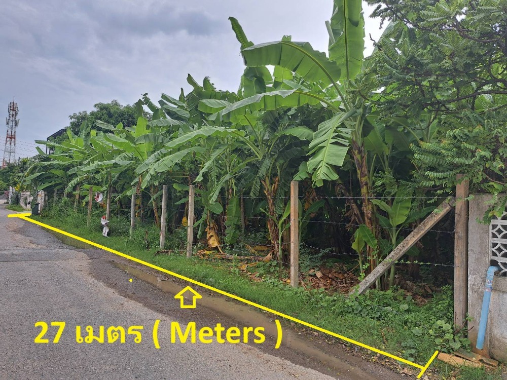 For SaleLandKasetsart, Ratchayothin : Land for sale, 202 square wah, Soi Ram Intra 65, Intersection 6, near MRT Ram Intra Station, Km.6, only 800 m. Suitable for investment as a home office, office or single house. Special price!!