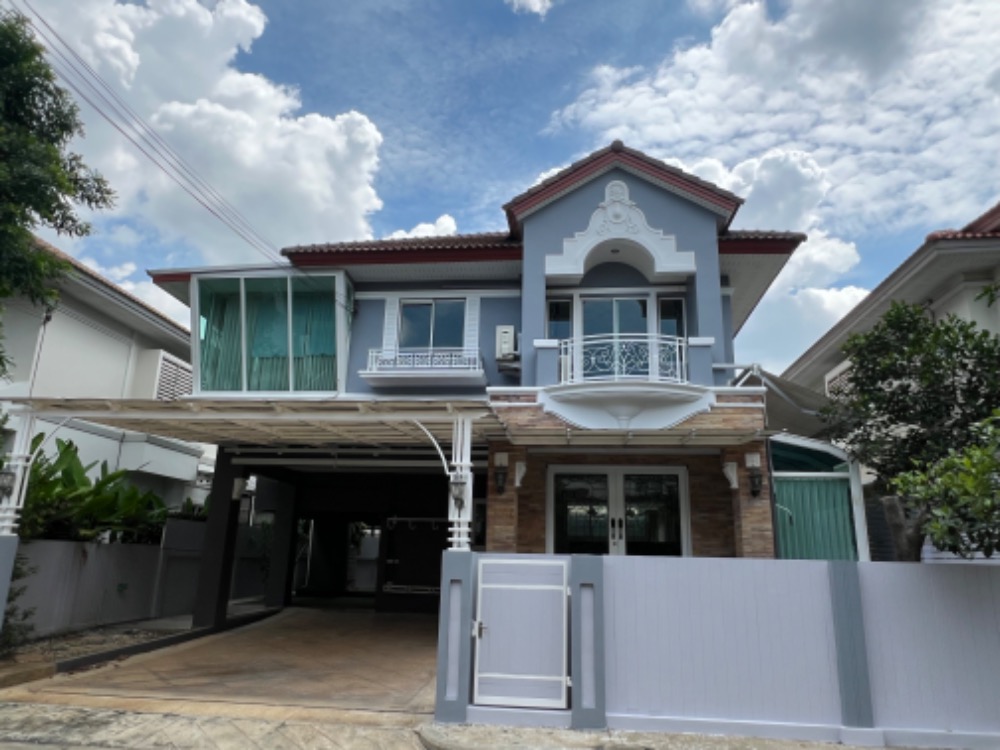 For SaleHouseLadkrabang, Suwannaphum Airport : Renovated house for sale, ready to move in, Perfect Place Phase 3