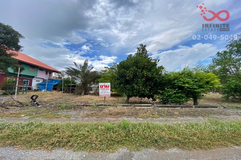 For SaleLandKaset Nawamin,Ladplakao : Land for sale, 100 square wah, Bang Bua Thong - Suphan Buri Road, Lat Lum Kaeo, Pathum Thani