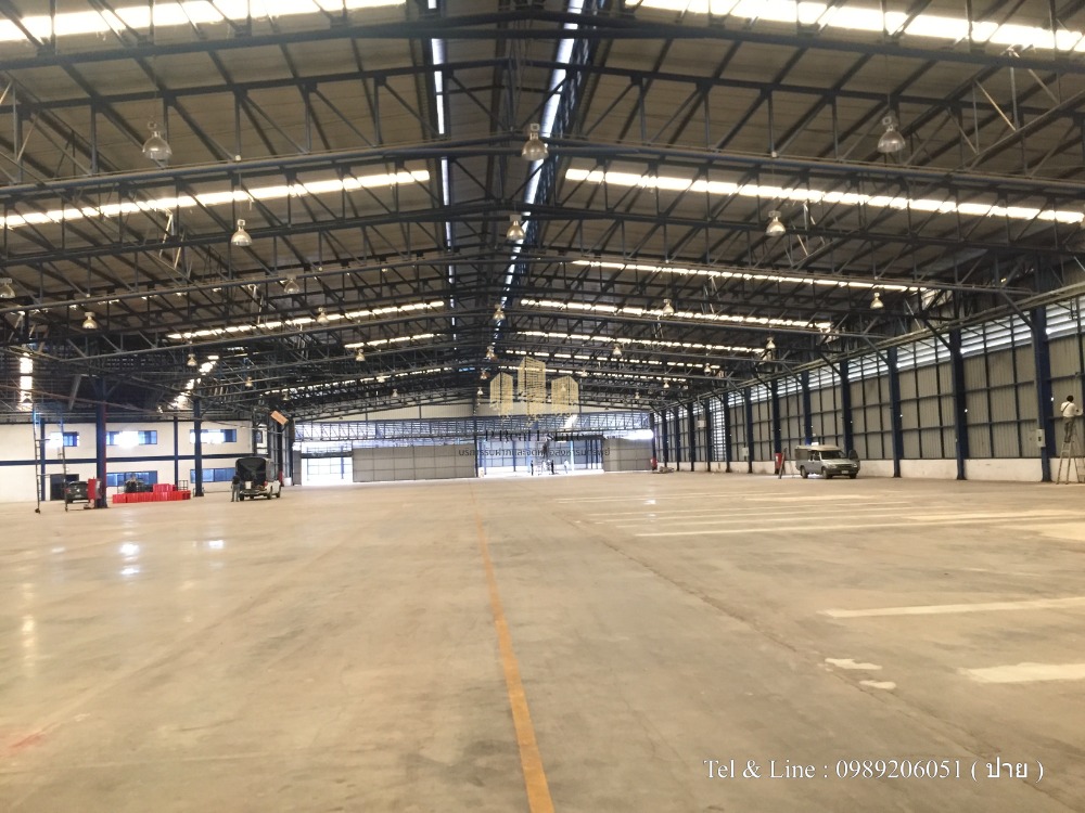 For RentWarehouseRama 2, Bang Khun Thian : Warehouse/office for rent, Bang Kradee, Rama 2, Saem Dam Subdistrict, Bang Khun Thian District, Bangkok, area 9,298 sq m.