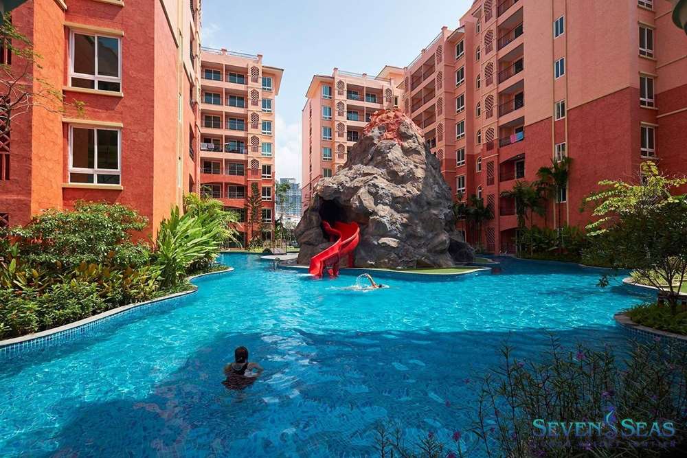 ขายคอนโดพัทยา บางแสน ชลบุรี สัตหีบ : Seven Seas Condo Resort Jomtien คอนโดมิเนี่ยมหรู