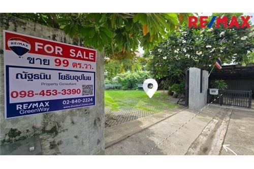 For SaleLandChokchai 4, Ladprao 71, Ladprao 48, : Land for sale, Lat Phrao Soi 81, corner plot, land filled in