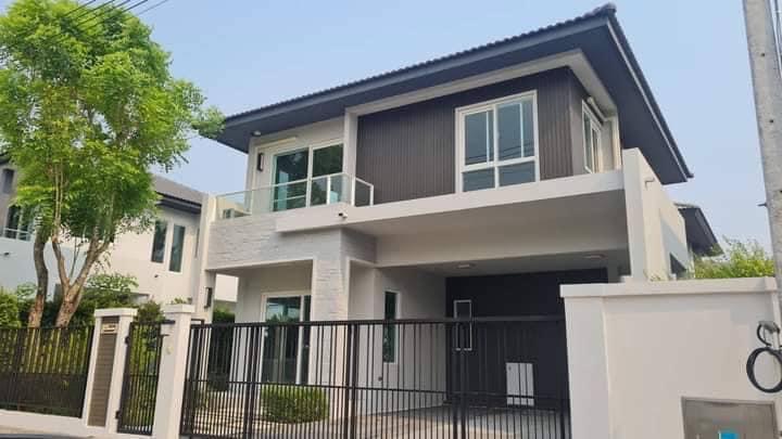 For SaleHouseChiang Mai : urgent! New house for sale, Sivali, San Kamphaeng, no one lives there yet. Good environment, quiet, complete central area.