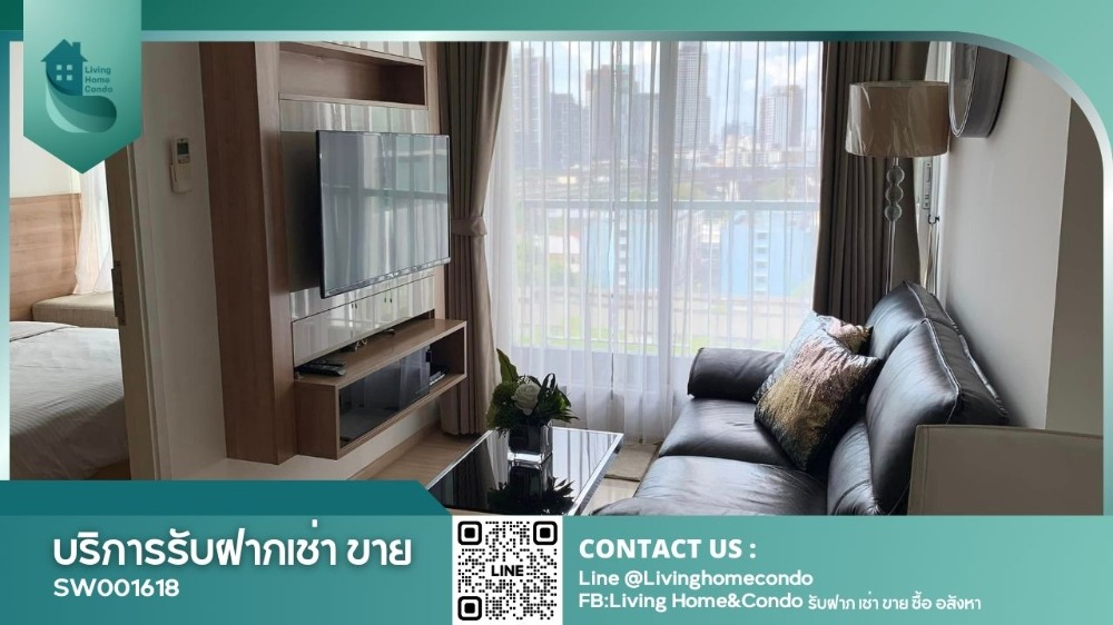 For SaleCondoOnnut, Udomsuk : Condo for sale: Rhythm Sukhumvit 50, open view, fully furnished, ready to move in, good location, near shopping/eating areas, near BTS On Nut, only 50 m.