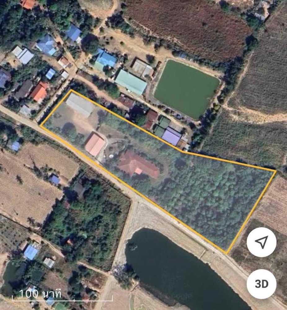 For SaleLandSriracha Laem Chabang Ban Bueng : House for sale with over 8 rai of land, beautiful plot, suitable for living, investment, housing estate, resort, apartment.