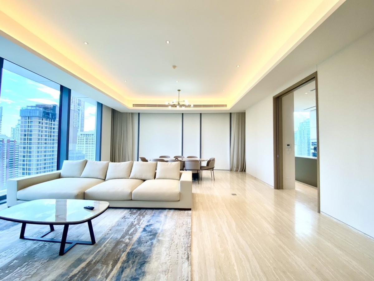 ให้เช่าคอนโดวิทยุ ชิดลม หลังสวน : BRAND NEW LUXURY 3 BEDROOMS UNIT FOR RENT @ LANGSUAN, CHIDLOM