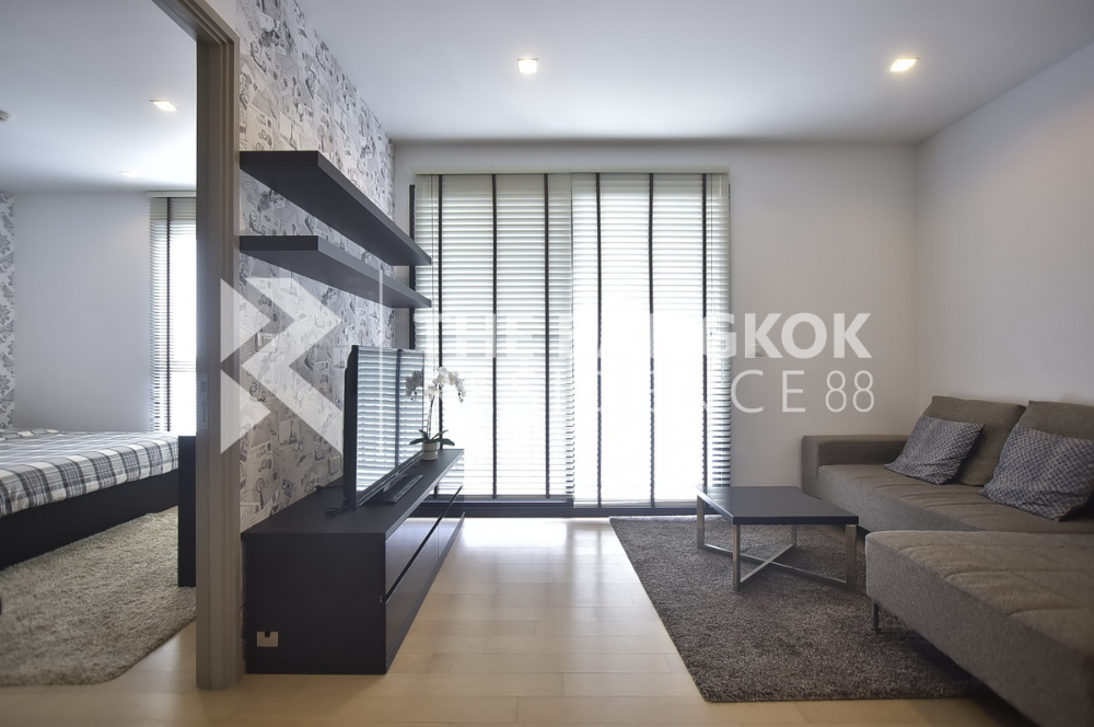 For RentCondoSukhumvit, Asoke, Thonglor : Condo for rent HQ Thonglor 1 bedroom 1 bathroom size 50 sq m. 0922459264