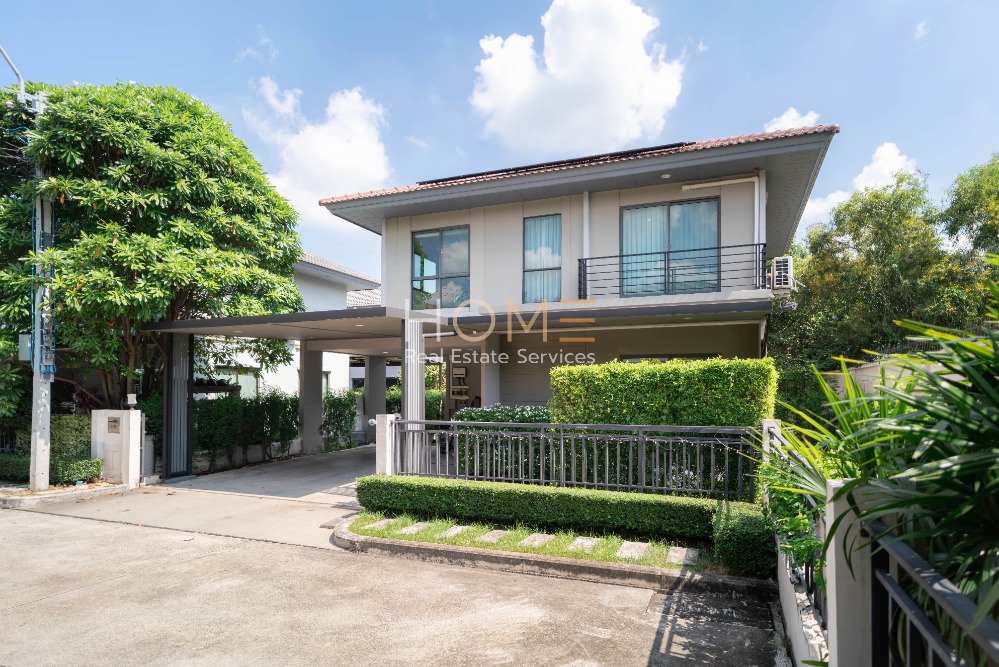 For SaleHouseNawamin, Ramindra : Corner house in a budget of 6 million ✨ Single house, Pave Ramintra - Wongwaen / 3 bedrooms (for sale), Pave Ramintra - Wongwaen / Detached House 3 Bedrooms (FOR SALE) TAN694