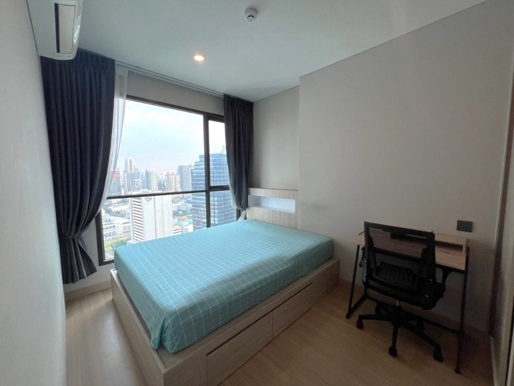 For SaleCondoRama9, Petchburi, RCA : EX Urgent! For sale with tenant, Lumpini Suite Condo, Petchburi-Makkasan, rare room, top floor of the building.