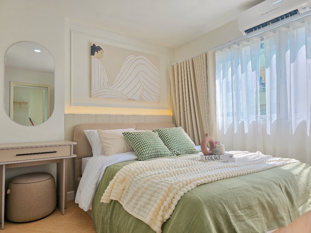 For SaleCondoOnnut, Udomsuk : K-5991 Urgent sale! LPN center Sukhumvit 77, newly decorated room, high floor, near BTS On Nut